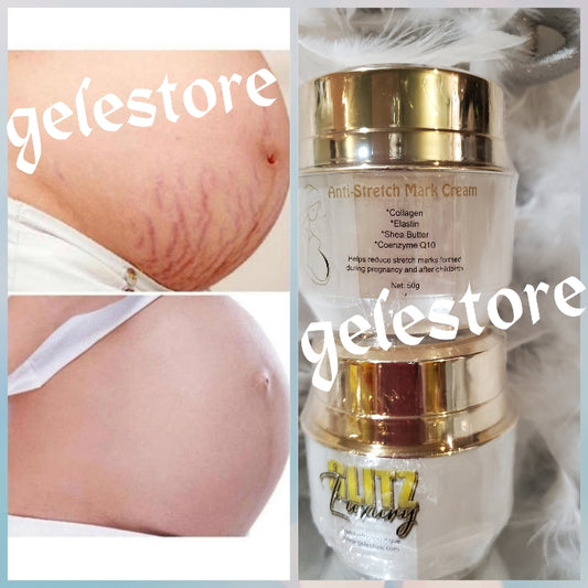 New banga alert!! Glitzluxury anti stretch marks cream. Pregnancy stretch marks eraser cream 50g x 1. 100& satisfaction.