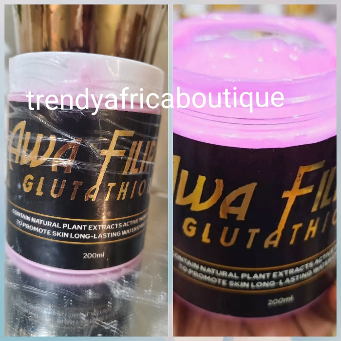 Authentic AWA filipino glutathion body cup cream. 200gx 1 contains natural plant extracts 200g