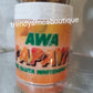 Authentic AWA papaya, AHA & Glutathion whitening body cream.  200g jar X1.  Can be use as a base for pro-mixing