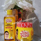 2pcs set Teint Jaune triple formula lightening & glowing CUP CREAM and  teint jaune oil  SUPER RAPID, TRIPLE ACTION 300G X 1 CUP. Carote oil & vitamin E.