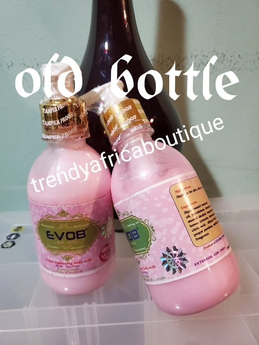 X 1 lotion ORIGINAL Evob multi action skin lighening  body lotion 250ml, with lemon extracts, snail slime and essential oil. Unifying body milk safe & effective. For sensitive skin