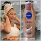 NIVEA Radiant beauty: Even Glow  with 99% pure vitamin C. Visible Radiant and even skin tone in just 2 weeks. 400ml body lotion X 1 bottle sale. For all skin times.