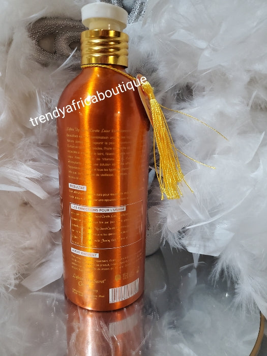 ANOTHER BANGA!!!! Light up secret carrot exceptional honey glowing body lotion 500ml x 1. Toning beautifying milk👌