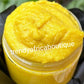 NEUER BANGA!! Glitzluxury Yellow Sisi Peeling und schäumendes Salzpeeling mit Eigelb, Kurkuma und Bio-Salz. Super strahlende, aufhellende und peelende Haut, 300 ml x 1 