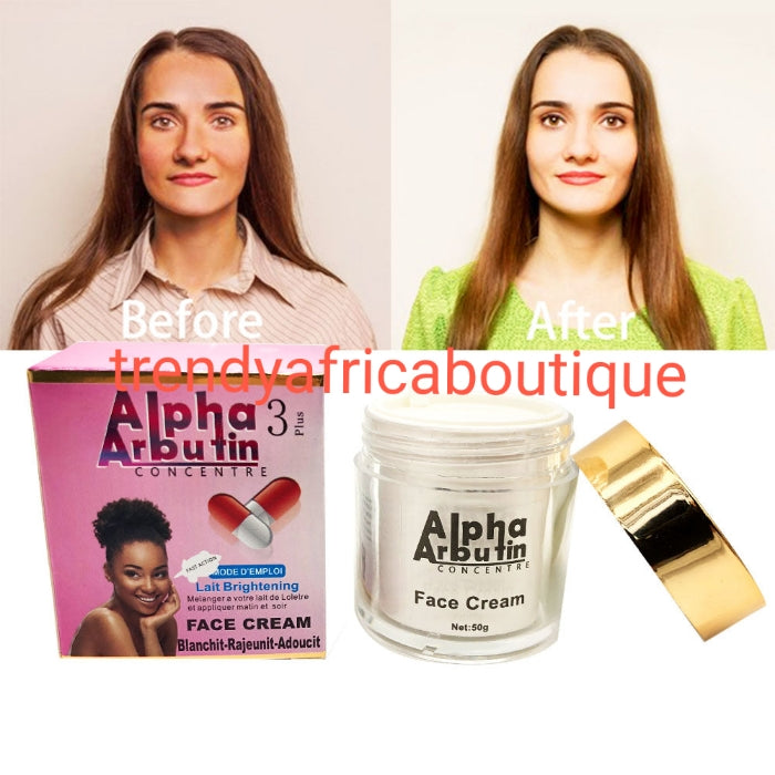 Alpha arbutin 3 plus concentre face cream 50g x 1 jar sale. Skin brightening & Lightening face cream👌