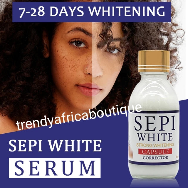 SEPI WHITE STRONG Whitening Corrector concentrated serum/oil. Dark spot corrector serum Super effective. 100ml x 1