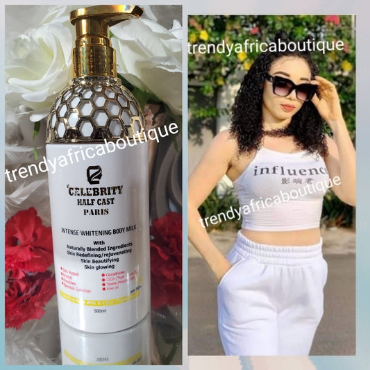 ANOTHER BANGA!!! Celebrity HALFCAST paris intense whitening body lotion, skin beautifying, skin glowing with spf 50+