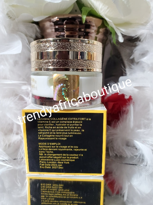 New Banga: Collagen Extra white face cream. Rejuvenates and treat facial cream👌👌. 50ml x 1 jar