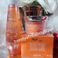 2pcs:Half cast carrot supreme lightening face cleanser & Half cast carotte supreme Restoring and glowing face cream, anti-wrinkle, anti spots. Vitamins E, carotte oil and kojic acid. 50g jar