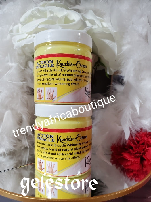 ANOTHER  Banga!! for dark knuckles, elbows, knees & feet:: Action Miracle triple action knuckle whitening cream. Clean & clear knuckles. 5- 7 days action 300g  x 1