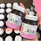 X 3 sale:  AUTHENTIC Joju collagen  ANTI ACNE supplements 30 cap in bottle. Skin brightening, Smoothen & clean skin