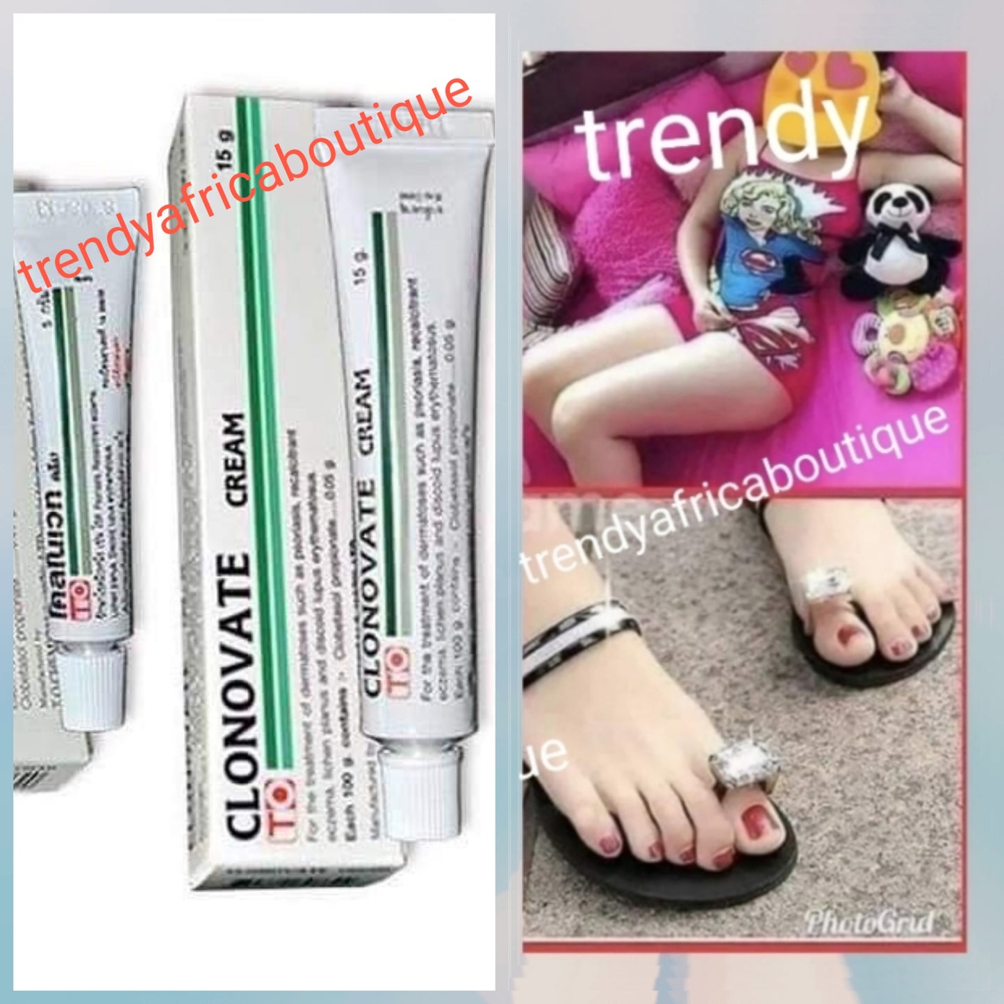 NEW BANGA!!!!! Clonovate whitening tube cream. Fade dark spots from elbows, knees, feet, dark knuckles. a 100% satisfaction. 450g jar. AUTHENTIC!!. Offering wholesale price. Mix into body lotion or face cream . 💯 satisfaction