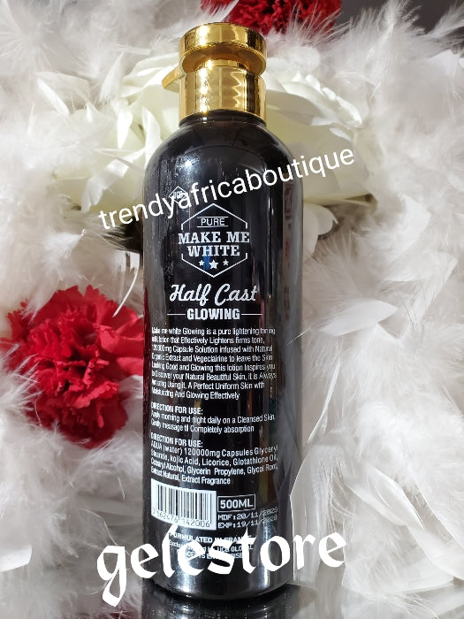 New product Alert, Pure Make Me White half cast GLOWING body lotion wi ...