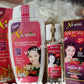 2pcs set: XX- white Halfcast Egyptian Gold body lotion and Xx white half cast oil, 5 days action. vitamin B3, glutathion, Albutin,glutathione. xtra whitening set