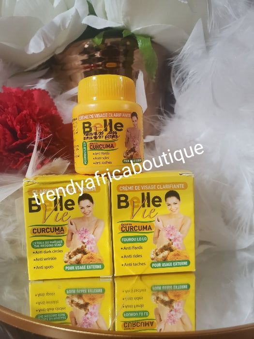 New products ALERT: Belle vie RICH Turmeric Extra strong clarifying face cream 50g x 1. Anti dark spots and sun burn