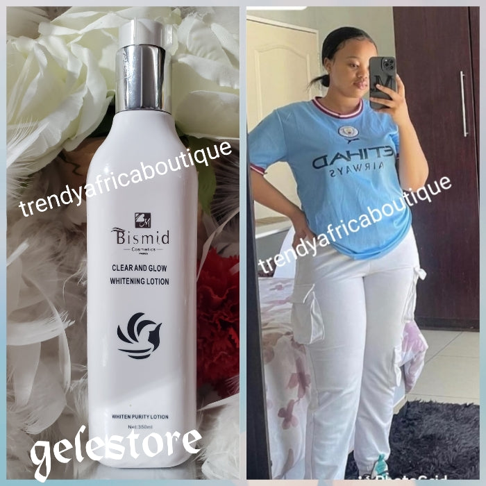 ANOTHER BANGA; Bismid costmetics Paris Clear & Glow whitening body lotion 350mlx 1 Maintain a whiten fairness Complexion!!