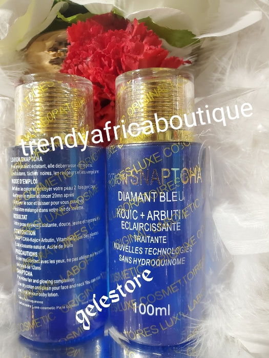 New banga alert: Snap chat Diamant blue kojic + Arbutin lightening treatment face cleanser 100ml x 1