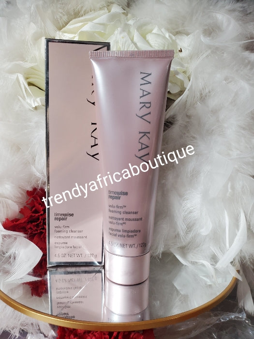 Mary Kay time wise Repair Volu-firm foaming cleanser.  Gentle Face Cleanser, leaving your face soft Md smooth all day. Brand New in  box