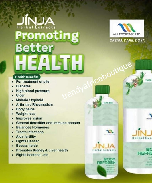 1 bottle sale 750ml: Another banga herbal DRINK: Jinja Herbal Extracts  body Refresh drink. (Taste is bitter) 750ml