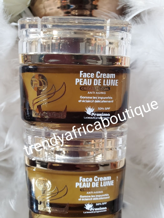 NEW ALERT: x 1 Jar Peau De Lune super lightening, Anti aging, anti sun burn, anti scars face Cream , anti ageing, anti sun burn and scars face cream with spf 50.