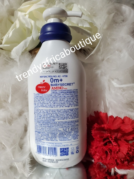 X 1 bottle Baby secret Amino acid baby body lotion from 0-month