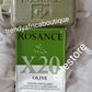 Rosance X20 Olive (Fc75) pure vegetable exfoliating Beauty soap. Duo action. Exfoliates and soften the skin for face & body. 200g x 1