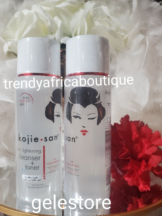 💯 AUTHENTIC Kojie san skin lightening face cleanser + Toner with hydromoist. For a lighter aofter skin. 100ml x 1. Alcohol free👌