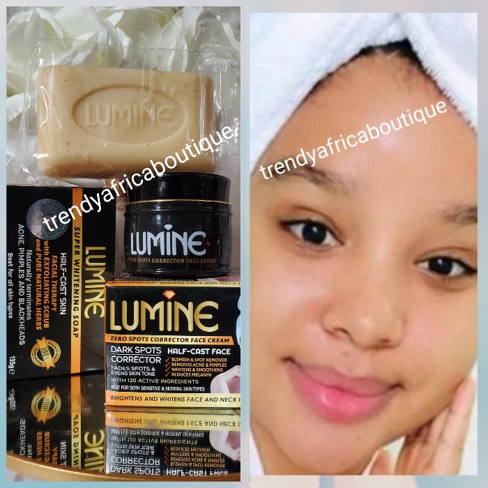 2pcs. Lumine halfcast face & body dark spots corrector half cast face