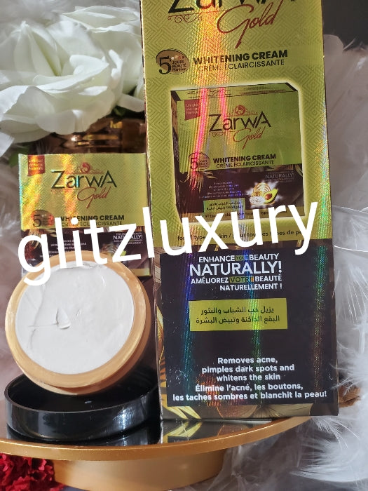 X 3 jar, NEW BANGA!!!! Zarwa Gold whitening face cream. 5 days