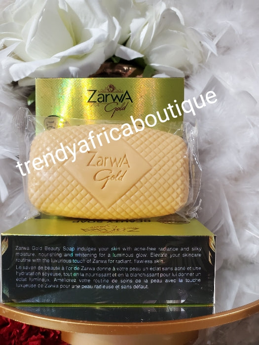 Another Bangar!!! Zarwa Gold 5 days plan whitening beauty Soap. Anti acne and blemishes  x 1 bar soap sale