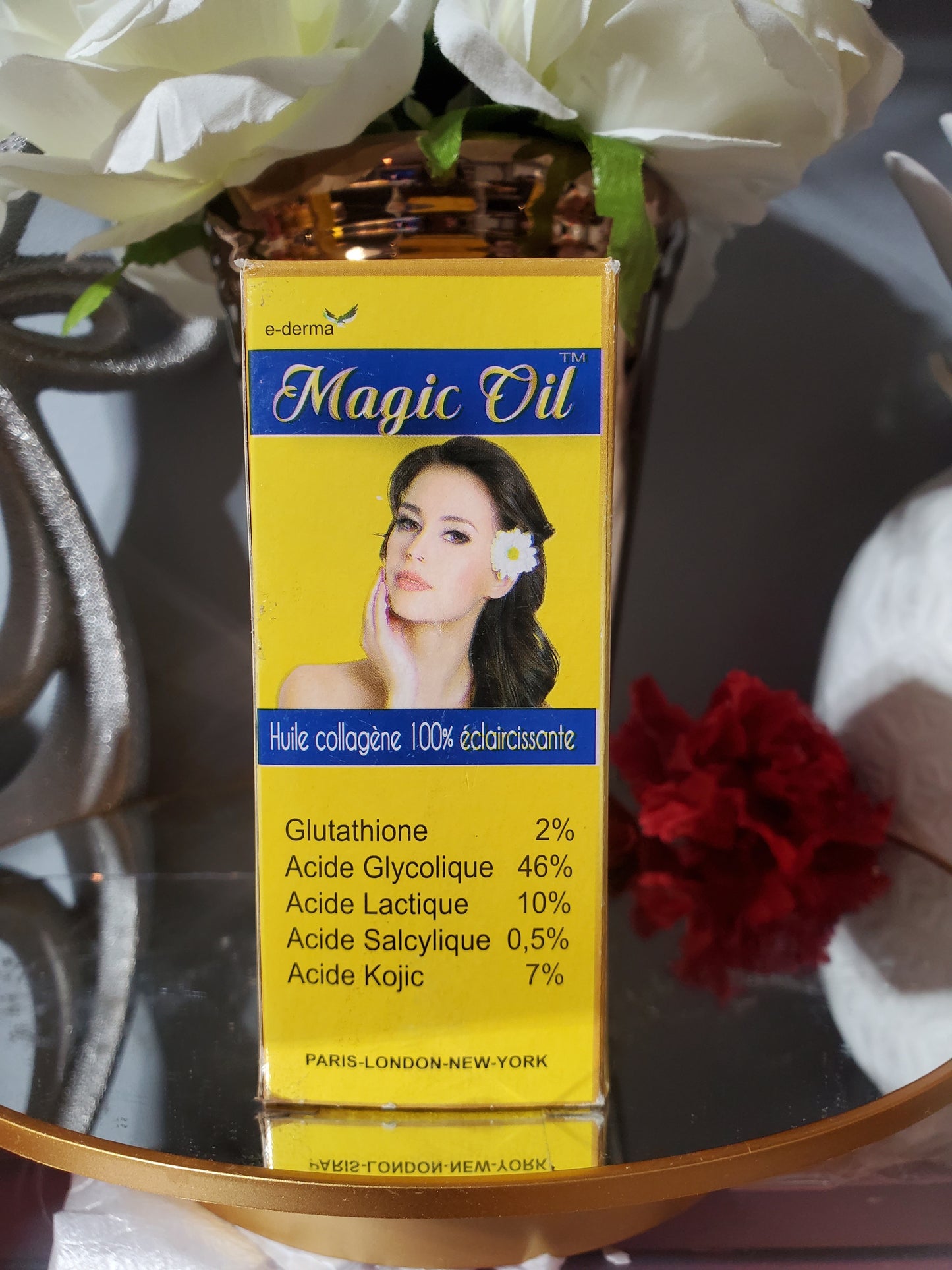 Magic oil 100% strong lightening concentrated collagen serum/oil. 125mlx1!