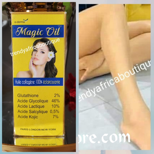 Magic oil 100% strong lightening concentrated collagen serum/oil. 125mlx1!