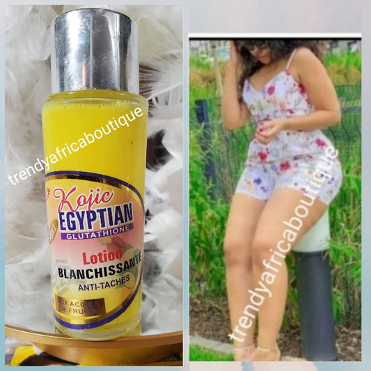 RWT kojic Egyptian + glutathione blanchisseur anti pimples and spots lotion. Add to your body lotion or face cream. , 120ml x 1