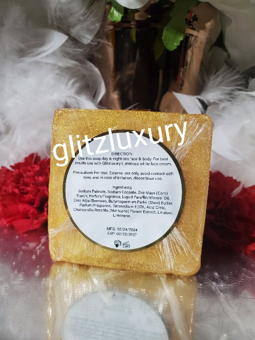 2pcs Banga for a Luminous clean & clear face: glitzluxury Luminous white REPAIR day face cream & soap. PREMIUM RADIANCE. multi purpose action 👌👌👌