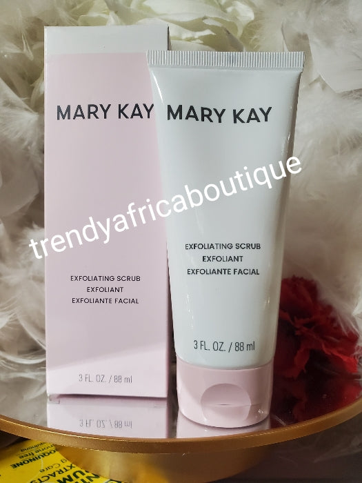 X 1 Mary Kay Exfoliating face scrub. For all skin types. Fragrance free. Soft , smooth & deeply clean face 88ml x 1