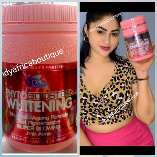 X 2 Jar SALE!!! BACK IN STOCK: Phyto Booster whitening and anti aging supplements. Super glowing, anti acne 800g jar. Anti Acne & sensitive skin supplements