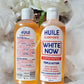 1 bottle sale: ORIGINAL White Now huile Clarifiante super Rapid, triple action serum/oil 125m x 1 bottle. Formulated with beta carotein, fruit acid for all skin types