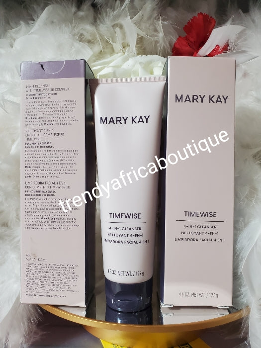 X 1 pack: Mary Kay timewise 4-in-1 face cleanser. 3D complex formula. Combination to oily skin. Fragrance free gel