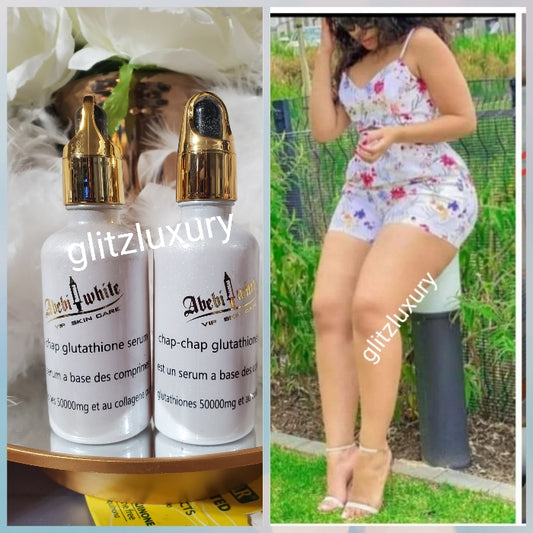 X 1 bottle sale ; Another banga: Abebi White Vip skin care CHAP-CHAP Glutathion serum. Rapid strong mix into your body lotion. 50ml x 1