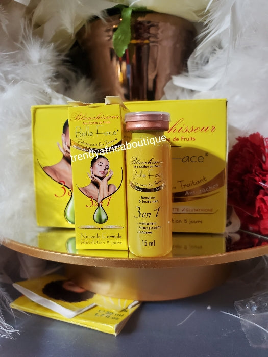 Belle face Blanchisseur concentrate 3 in 1 formular fast action