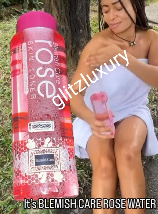 ANOTHER BANGA!!!! X 1 Blemish care Rose water skin Toner. NATURAL ORGANIC 480ml. Brighten complexion & fades post acne redress. Multi purpose pure Asian healing herbs