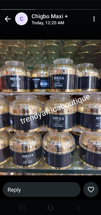 4pcs Banga; Mega Halfcast whitening body lotion, whitening body oil & face cream filipino oil, Halfcast oil, glutathion & Arbutin Spf50. Anti stretch marks and blemishes ORGANIC FORMULA👌