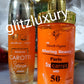 2pcs Perfect combo: SMOOTH ORGANIC ALLURING BEAUTY paris 5x carrot body lotion, New edition halfcast Carotte lightening serum