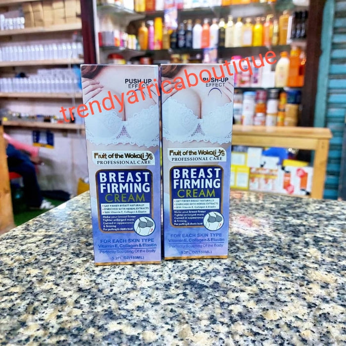 Another Banga!! PUSH UP EFFECTS Breast firming cream. With natural herbal extracts, collagen, vit. E, ELASTIN. 150ML X 1