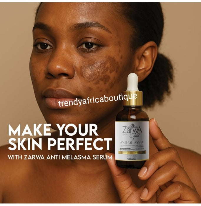 Another banga serum: Zarwa Gold anti malasma seeum 30ml x 1. Block pigment formation, fade malasma, brighten skin.  Price is for one bottle