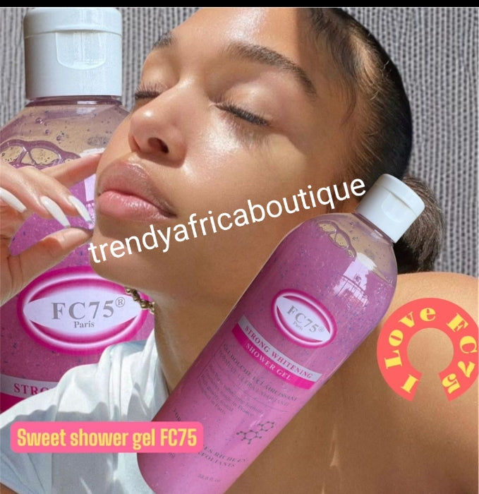 1 bottle sale Banga: FC75 Paris strong whitening shower gel 1000ml. BEST PARIS WHITENING FORMULAR FOR FACE & BODY