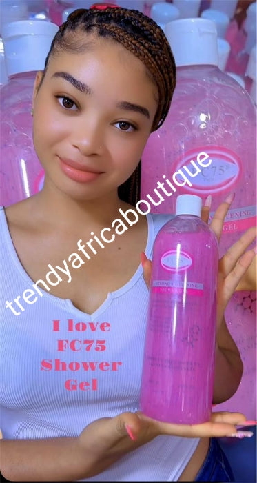 1 bottle sale Banga: FC75 Paris strong whitening shower gel 1000ml. BEST PARIS WHITENING FORMULAR FOR FACE & BODY