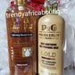 2pcs; P2G (polish to Glow) paris GOLD skin lightening and polishing body lotion & the exfoliating Shower Gel.  Glutathion Anti stretch marks and scars.