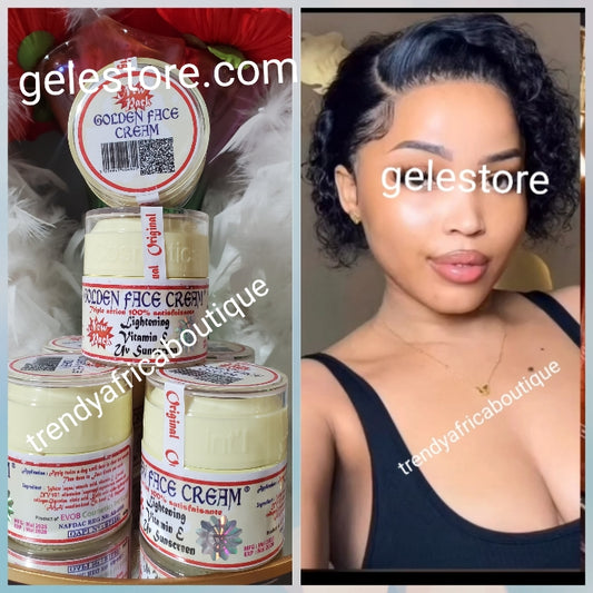 6 jars Wholesale Deal: Your # 1 store for AUTHENTIC EVOB Golden face triple action whitening face cream. Fades dark spot, acne, pimples,  dark under eye from the face. For all skin type. Buyer beware of FAKE