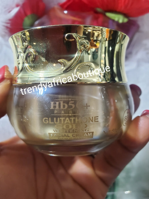 New Bangar: 2pcs perfect combo: Hb56+ Paris Glutathion GOLD. Extreme unifying skin LIGHTENING Body lotion ( milk). & Whitening facial cream. Spf45. Remove blemishes & increases skin elasticity